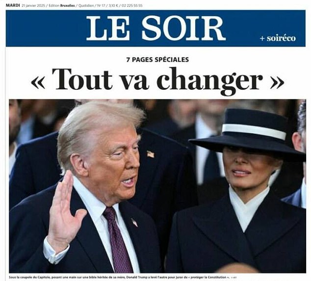 Le Soir في فرنسا ذهب إلى 