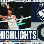 رقم 9 UConn Huskies ضد Georgetown Hoyas أبرز الأحداث | حلقات كلية فوكس