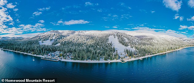 تم افتتاح منتجع Homewood Mountain في عام 1961، وكان منذ فترة طويلة ملاذًا شتويًا يمكن للجمهور الوصول إليه، ويضم أكثر من 1200 فدانًا من الجبال وأكثر من 60 مسارًا مغطى بالثلوج للمتزلجين من جميع القدرات.